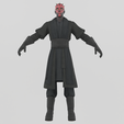 Renders0020.png Darth Maul Star Wars Textured RIgged