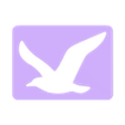 stencil_seagull_m.stl Seagull Drawing Stencils – 3D Printable Tools for Artists