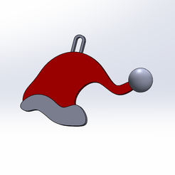 2022-11-29-2.png Fichier STL Bonnet de Père Noel・Modèle à imprimer en 3D à télécharger