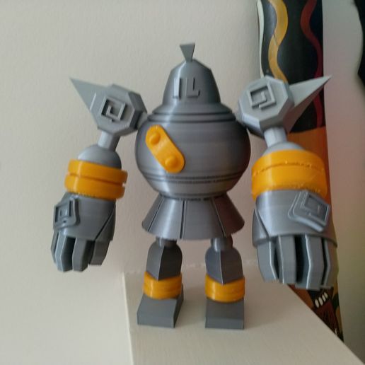 Download Free Stl File Golurk Pokemon ゴルーグ Goruugu 3d Printing Object Cults