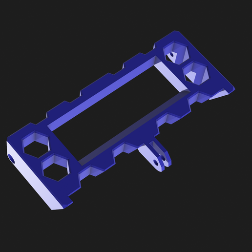 Sonic Pad GoPro Style Mount & Kickstand 3D model