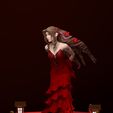 Preview3.jpg Final Fantasy 7 Remake - Aerith Gainsborough Red Dress Version 3D print model