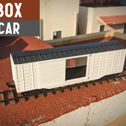 box-car.webp BOX Car w/ Doors- DragonRailway