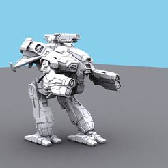285-MAD-4A.jpg Archivo OBJ gratuito 6mm (1/265) Marauder II MAD-4A・Idea de impresión 3D para descargar