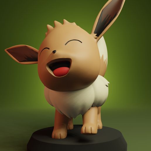 Pokemon eevee 3D model