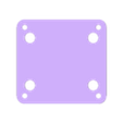 SBR_Hole_Template.stl Y-Carriage supported Linear rail upgrade for Geeetech printers