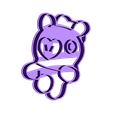mang.stl STL file cookie cutter bts BT21 ALL cookie cutter・Design to download and 3D print