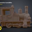 Locomotive humidifier by 3Demon - Locomotive Air Humidifier