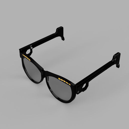 Lenses with LED's 3D model