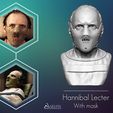 Hannibal Lecter A\SELFIX With mask Hannibal Lecter 3D print model