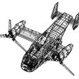 OSPREY-V22-WIREFRAME.jpg Osprey v22 military aircraft scale 1:18