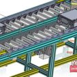 industrial-3D-model-Roller-chain-conveyor4.jpg industrial 3D model Roller chain conveyor
