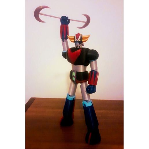 🤖 GOLDRAKE・Free STL File for 3D printing・Cults