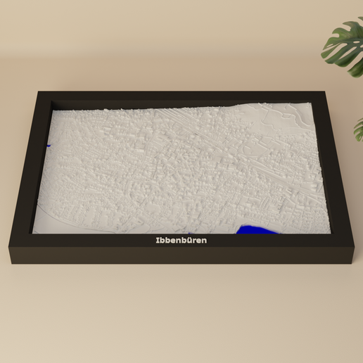 Ibbenbüren, Germany - 3D Miniature