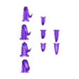Horns.stl MechWarrior Style Bolt-ons and Accessories for Battletech