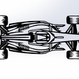 19.png Desenho a traço de um carro de Fórmula 1 visto de cima