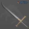 1.jpg Yoru Dracule Mihawk Sword one piece for cosplay 3D Print Model