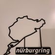 (@ niirburgri 30 Pack Track Map with Nameplate Wall Art (ALL TRACK STL FILES)