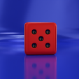 3.png Classic 6-sided die - 20 mm