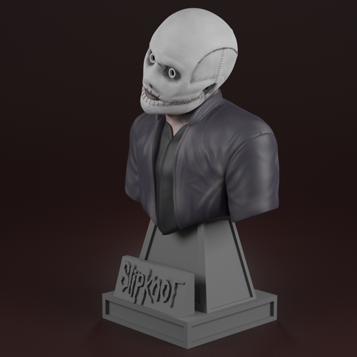 Kiyo3D-Corey-Taylor-Mask03.png Slipknot Corey Taylor Bust with Mask