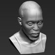 13.jpg Omar Little from The Wire bust 3D printing ready stl obj formats