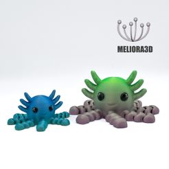 IMG_1434-2.jpg STL-Datei M3D - Flexi Lotlpus (Axolotl-Oktopus)・3D-druckbares Modell zum Herunterladen