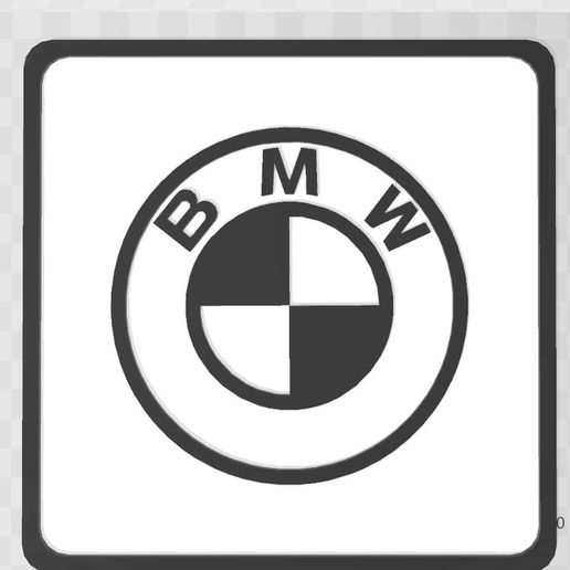 BMW Wall Art 3D model
