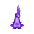 Quilava01.stl POKEMON - CYNDAQUIL EVOLUTION