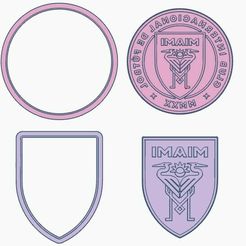 Cortantes-Inter-Miami.jpg STL file Inter Miami Cutters・3D printer design to download