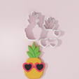 ananas-me-Gialia-Kardies.png Pineapple #1 Cookie Cutter