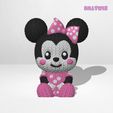 1.jpg MICKEY AND MINNIE MOUSE COUPLE - Knitted - Crochet