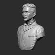 02.jpg Nikola Tesla 3D bust ready to print