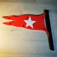 left_flag.jpg FLAGS PLATES LIFEBOAT TITANIC OLYMPIC BRITANNIC NOMADIC