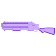 Shotgun wk40 1 PIEZA.STL Lawbringer Mk VI - Shotgun combat OSAR3D.