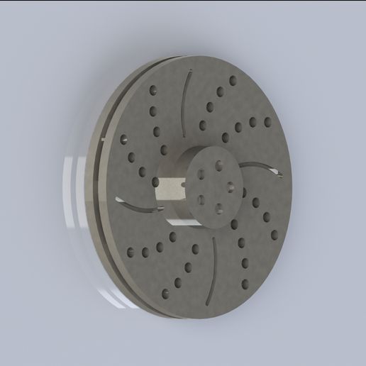 35mm Mini Brake Disc 3D model