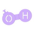 OH.stl Peptide Monomer to Illustrate Hydration/Dehydration Reactions