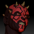 Maul_artstation.png STL file Darth Maul from Star Wars - Head・3D printing template to download, VFB_Paleoart