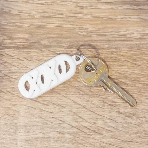 XoXo Kisses and Hugs Key Holder 3D model