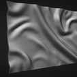 03.jpg Волнистый флаг 3D модель