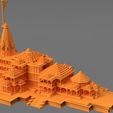 Full_combined_Ram_Temple_HQ_Base_250mm_FLAG-(v3~recovered)3.jpg Ayodhya Ram Temple - NO SUPPORTS REQUIRED!