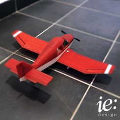 ie-602102-DR400-01.jpg Datei STL Flugzeug Robin DR 400・Design für 3D-Drucker zum herunterladen