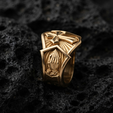 real.png Praying Hands Ring v3 3D-Druckmodell