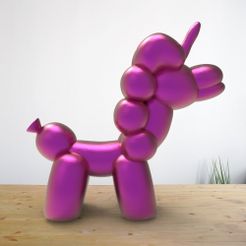 Unicornio.jpg Descargar archivo STL Balloon unicorn - Unicornio de globo • Objeto para impresión 3D, AsDfog
