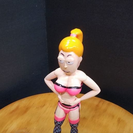 20190604_021859.jpg Download free STL file Summer Smith from Rick and Morty Pleasure Chamber episode • 3D printing object, LittleTup