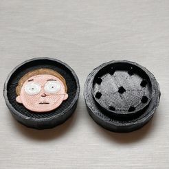 IMG_20191204_110649.jpg Archivo STL Grinder Rick y Morty・Objeto de impresión 3D para descargar