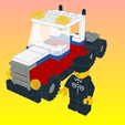 Грузовик-001.png NotLego Lego Mail Pack Model 107