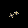 Earring76-3.png Fichier 3D Boucles d'oreilles femmes diamantées 3dm STL Model・Plan imprimable en 3D à télécharger