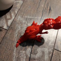 Niedlicher Flexi Print-in-Place T-Rex Dinosaurier