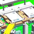 000005-2.jpg Automatic Li-Battery Mobile Battery Sticker Labeling Machine 3D CAD Model