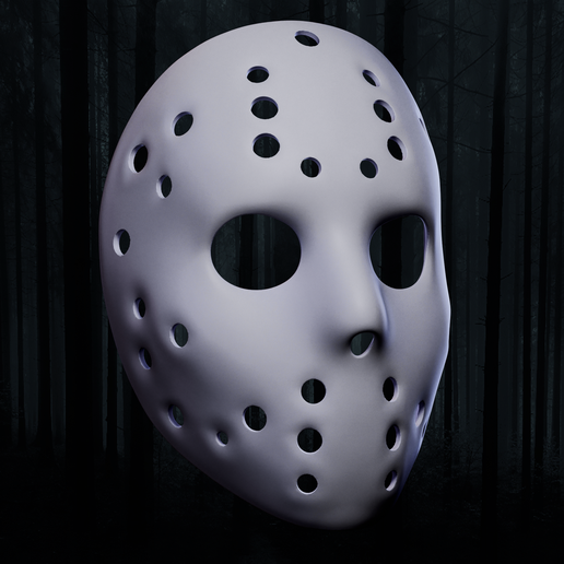 👹 Jason Mask - Friday the 13th・ STL File for 3D printing・Cults